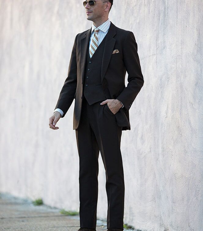 A Vintage Win: YSL Three-Piece | He Spoke Style