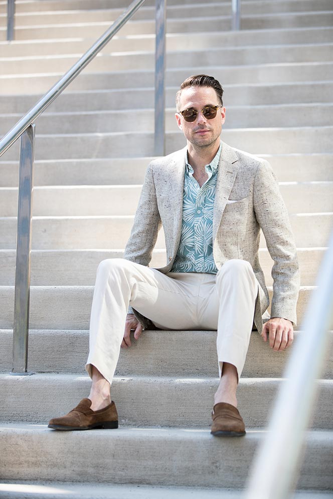 how to wear printed shirts