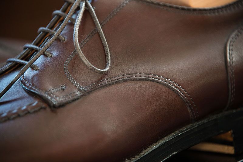 靴 symbol of the light Derby shoes SYMBOLS OF LIGHT – Baroque Galleria