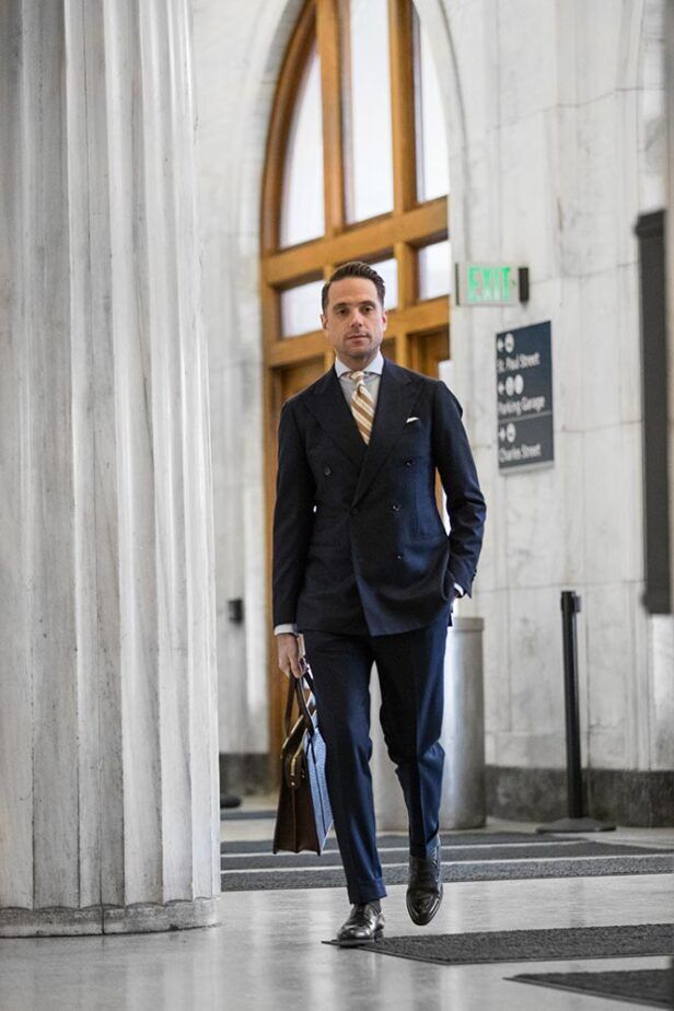 suit pants cuff no cuff