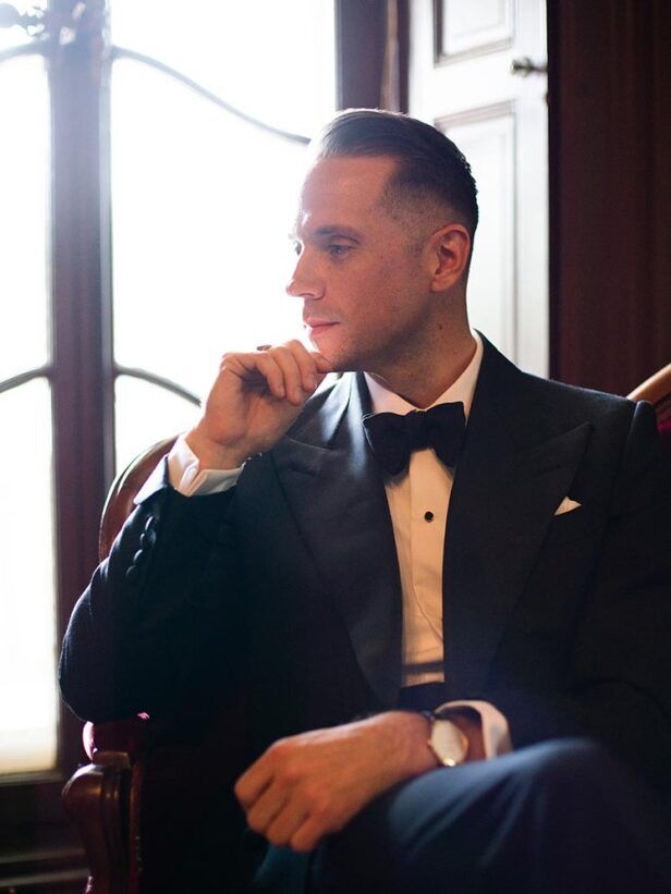 brian sacawa wedding tuxedo