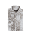 Brown Striped Linen Shirt - He Spoke Style Shop
