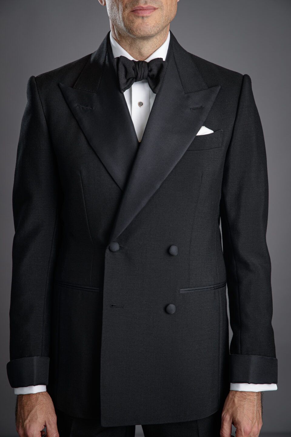 Double-Breasted Tonik Mohair Tuxedo – Custom Fit by He Spoke Style