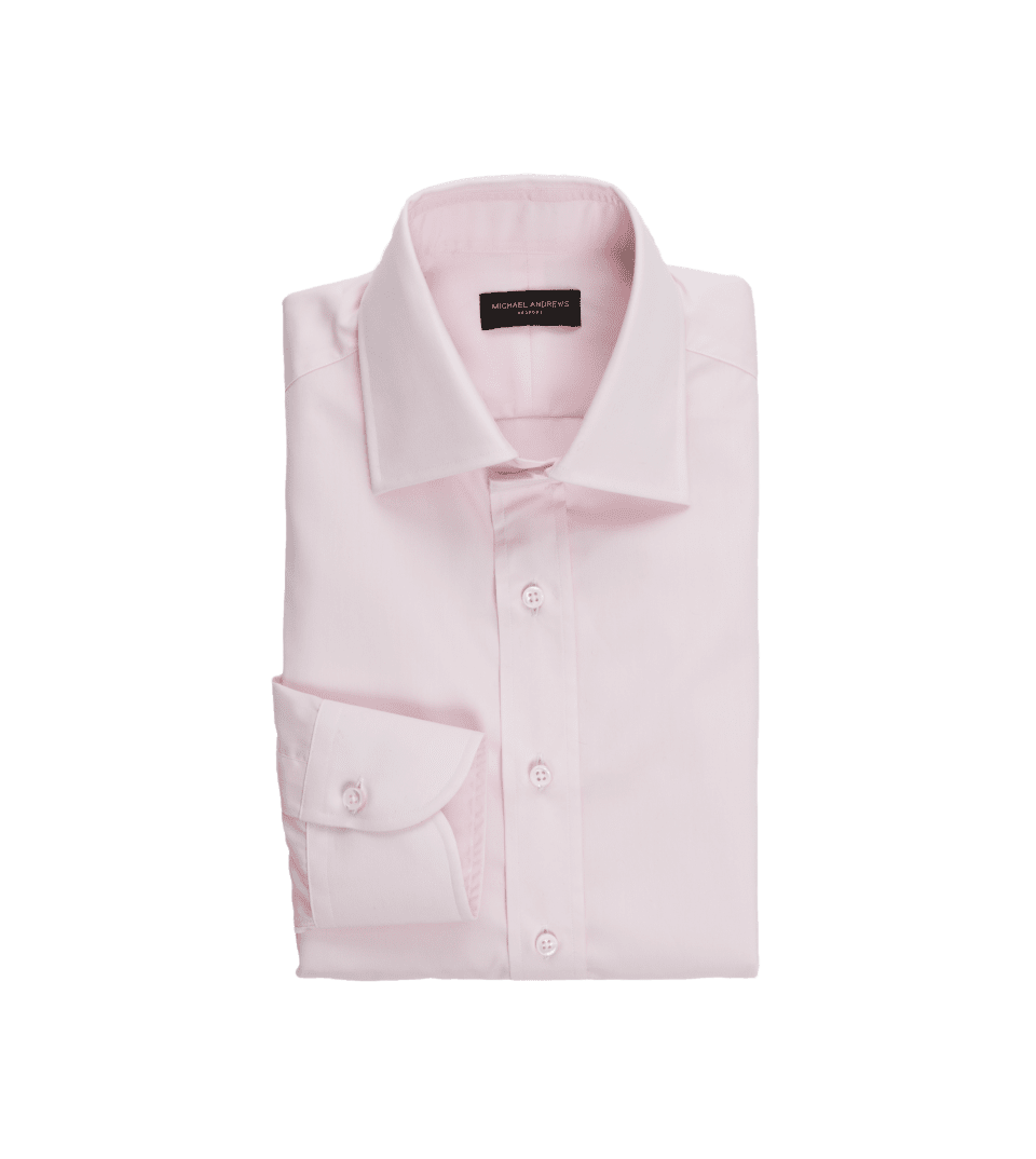 Light Pink Poplin Dress Shirt - He Spoke Style Shop