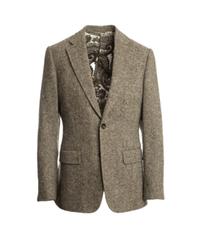 Brown Donegal Tweed Sport Coat - He Spoke Style Shop