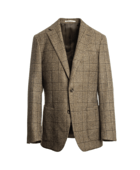 Brown Glen Plaid Flannel Sport Coat - He Spoke Style Shop