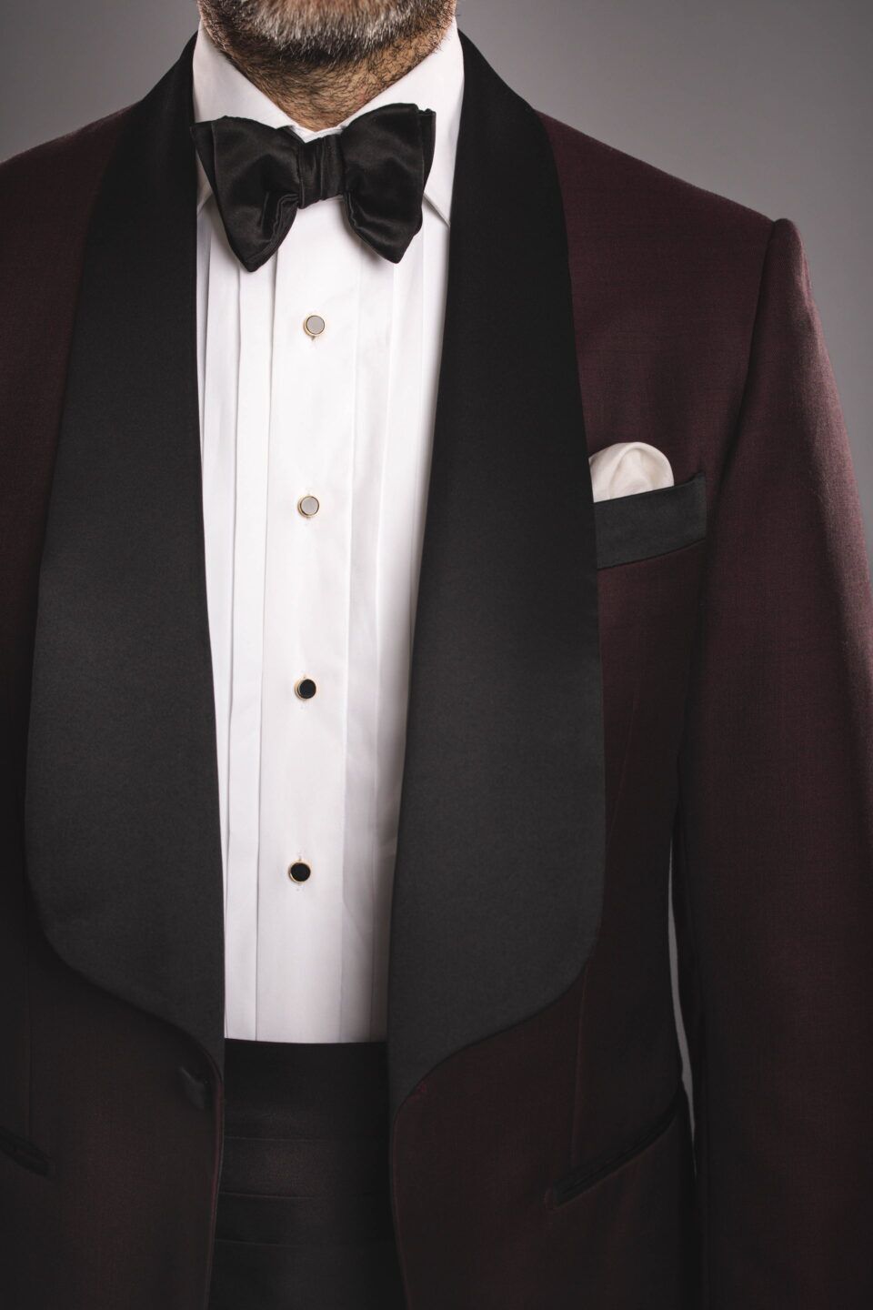 Close-Up of Burgundy Fabric – Rich Color & Luxurious Texture