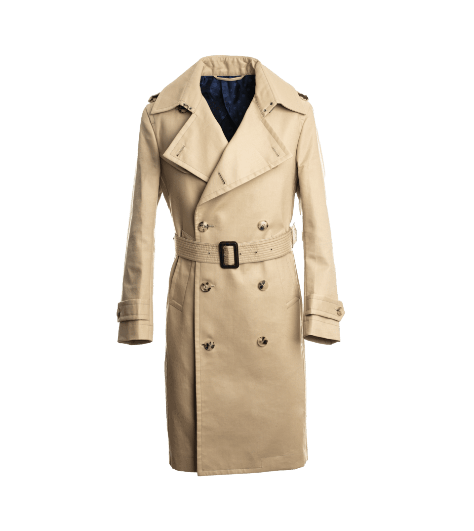Classic Khaki Rain Coat - He Spoke Style Shop