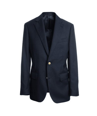 Classic Navy Blue Brass Button Sport Coat - He Spoke Style Shop