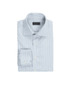 Gray Block Stripe Dress Shirt - He Spoke Style Shop