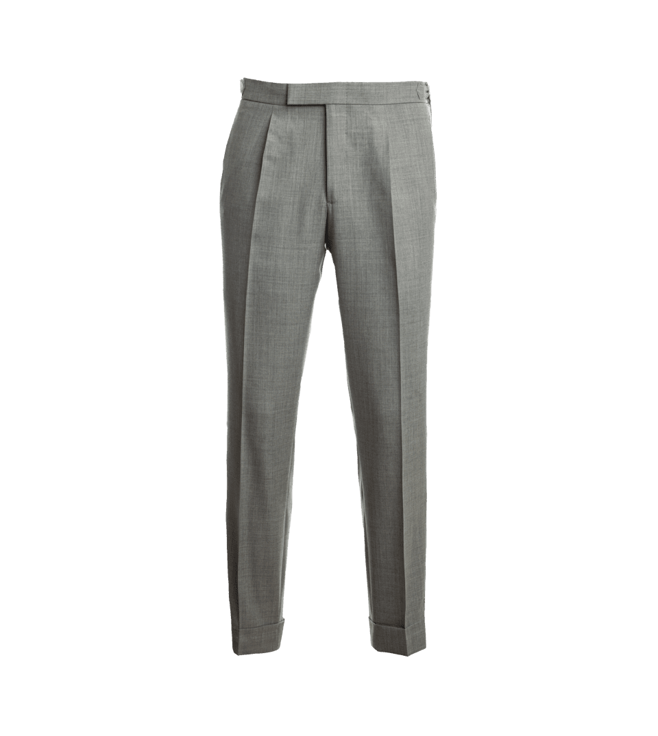 Light Gray Fresco Suit Pants - He Spoke Style Shop