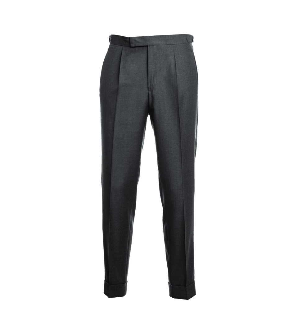 Medium Grey Wool Pants - He Spoke Style Shop