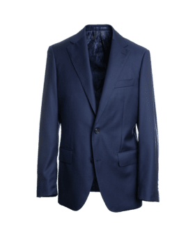 Royal Blue Twill Suit Jacket - He Spoke Style Shop
