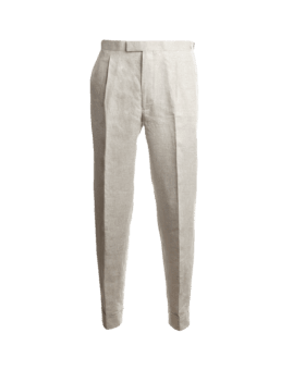 Textured Tan Linen Pants - He Spoke Style Shop