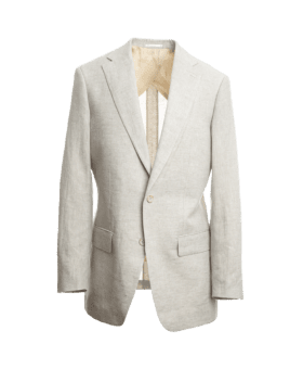 Textured Tan Linen Sport Coat - He Spoke Style Shop