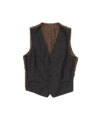 Brown Sharkskin Vest - He Spoke Style Shop