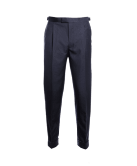 Tailored Navy Suit in Super 110s Wool by Vitale Barberis Canonico