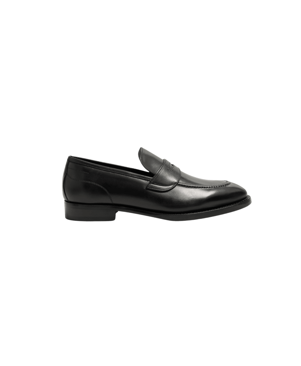 Aviano Nero Loafer Side View