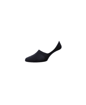 Pantherella Seville No-Show Cotton Socks - Navy - He Spoke Style Shop