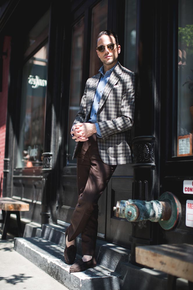 スーツ 50's style gun club check Gun Club Check One, Two, Three | He Spoke Style