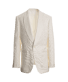 Ivory Bamboo Dinner Jacket – Custom Fit by He Spoke Style