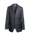 Medium Gray Twill Suit Jacket – Custom Fit by He Spoke Style