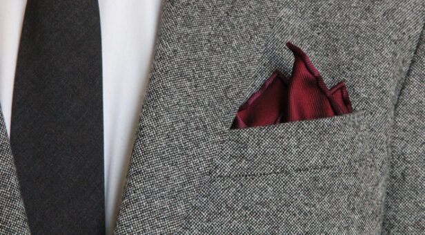 How To Fold a Pocket Square: Crown Fold - Baltimore Style Guy