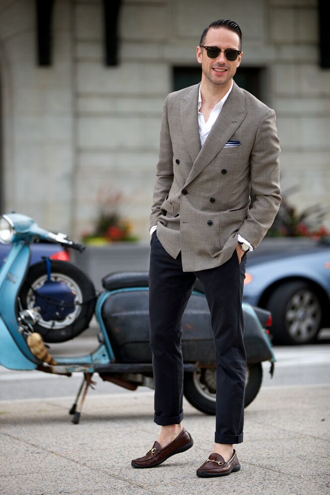 The Double-Breasted Blazer | He Spoke Style
