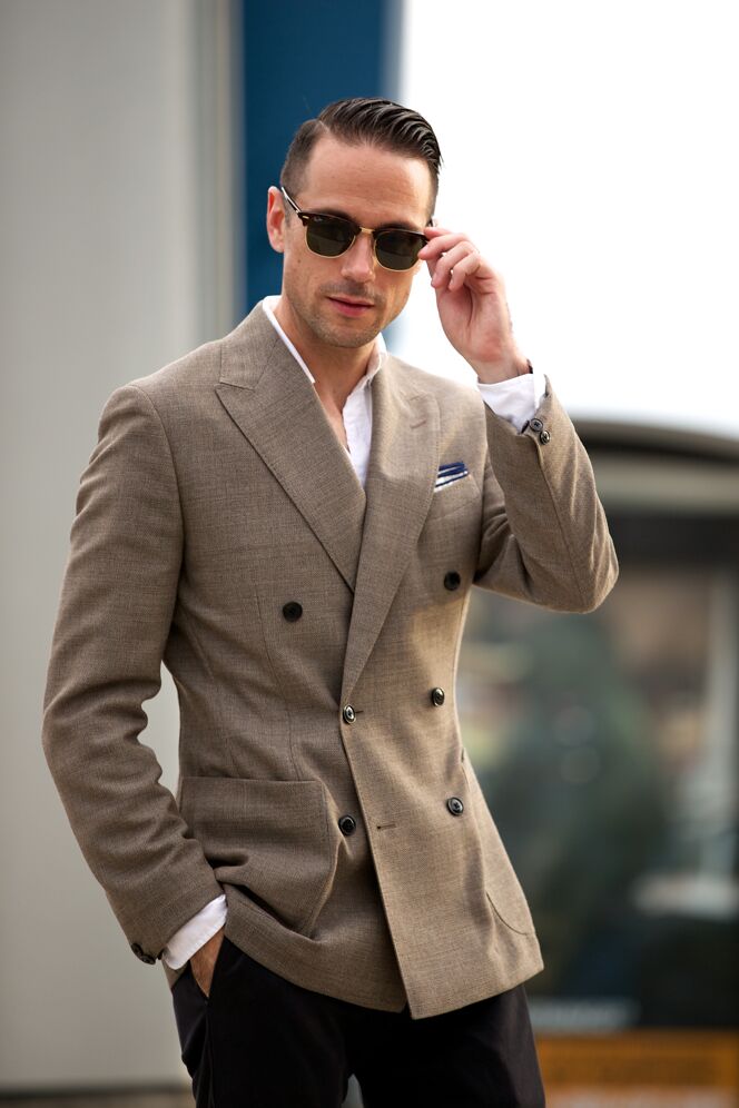 The Double-Breasted Blazer | He Spoke Style