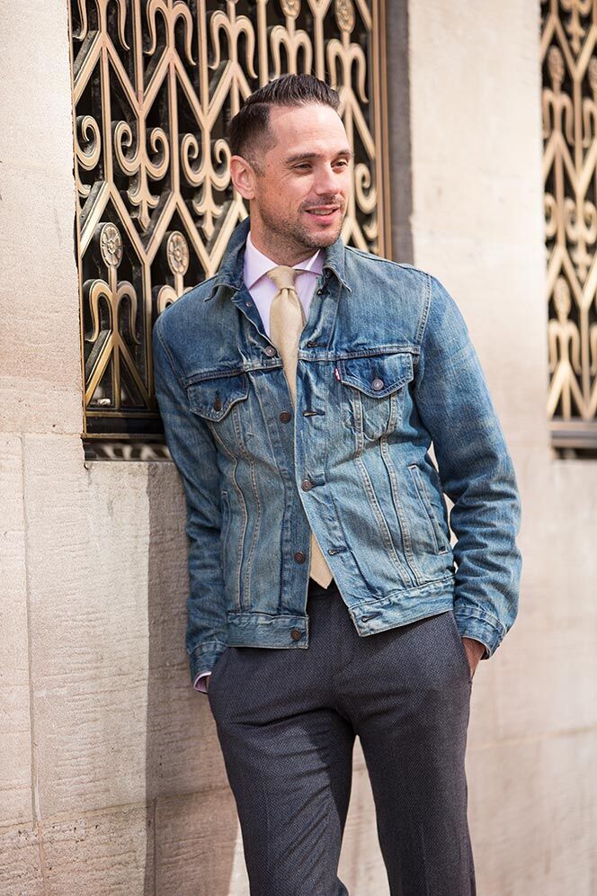 How To Wear a Denim Jacket as a Blazer - He Spoke Style How To Wear a Denim Jacket as a Blazer - He Spoke Style