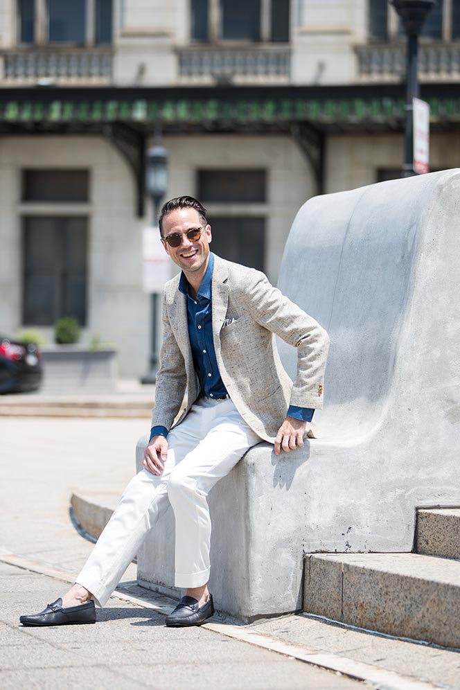 mens blue dress pants outfit BCBG Maxazria Dresses