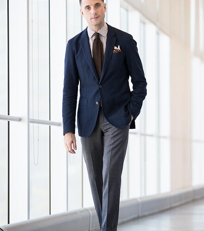 slim fit dress slacks Boys Grey Suit Pants main image 0