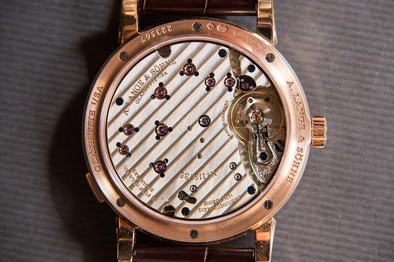 lange rose gold dress watch A. Lange & Sohne Lange 1 101.032 Watch main image 0