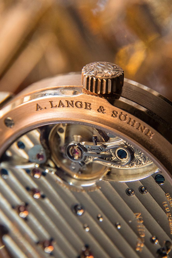 On The Wrist: The A. Lange & Shne Lange 1 In Rose Gold | He Spoke Style