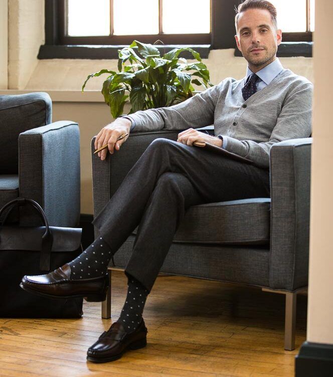 Not Your Grandfather's Sweater: The Cardigan | He Spoke Style