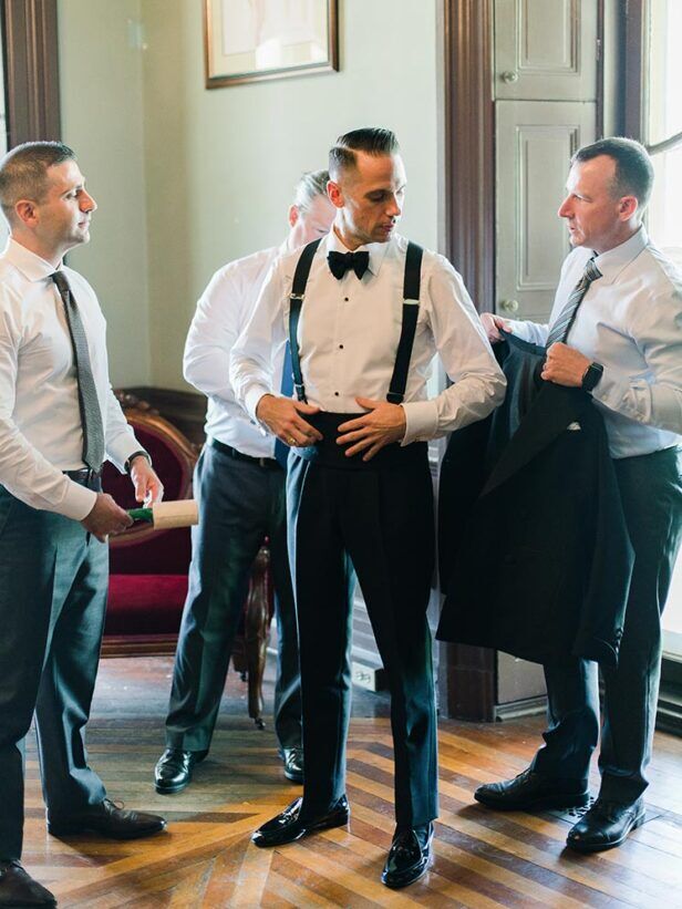 brian sacawa wedding tuxedo