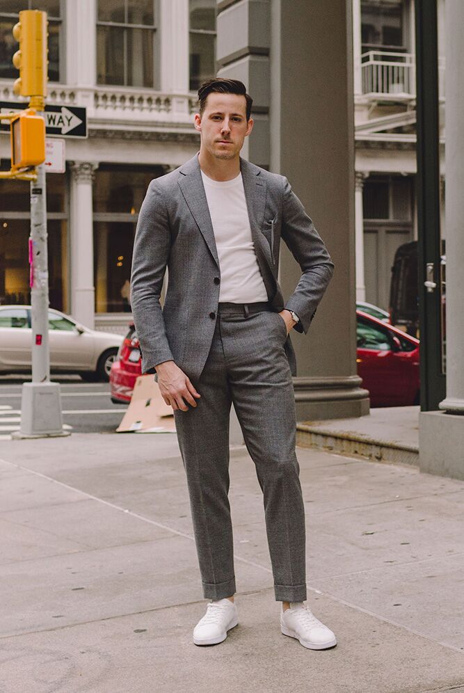 Refreshing the Classic Grey Suit - He Spoke Style