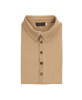 Camel Pima Cotton Polo Shirt - He Spoke Style Shop