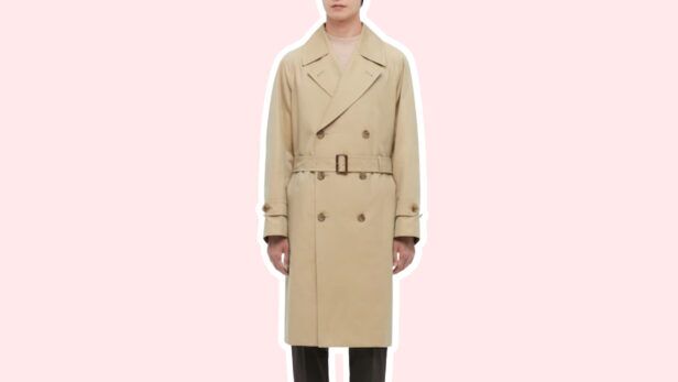 Uniqlo Khaki Trench Coat