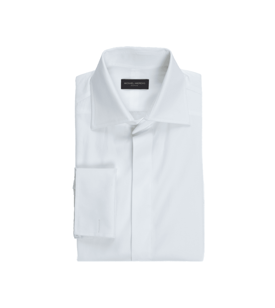 cotton fly front dress shirt Brocade Fly Front Shirt