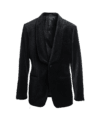 Black Velvet Shawl Collar Dinner Jacket – Custom Fit by He Spoke Style