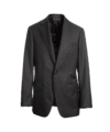 Brown Sharkskin Suit Jacket - He Spoke Style Shop