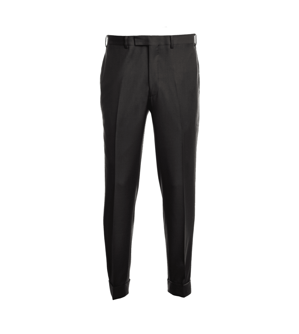Brown Sharkskin Suit Pants - He Spoke Style Shop