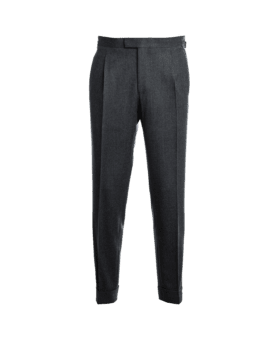 Charcoal Gray Flannel Pants - He Spoke Style Shop