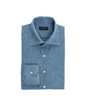 Denim Dress Shirt - He Spoke Style Shop