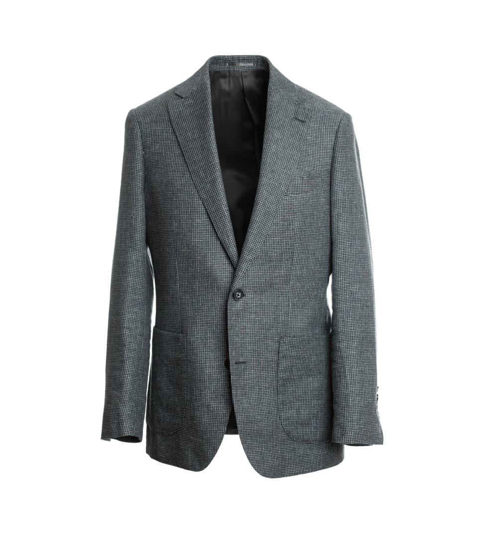 Gray And Black Puppytooth Sport Coat - He Spoke Style Shop