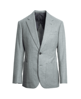 Light Gray Flannel Sport Coat - He Spoke Style Shop