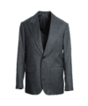 Medium Gray Solid Suit Jacket - He Spoke Style Shop