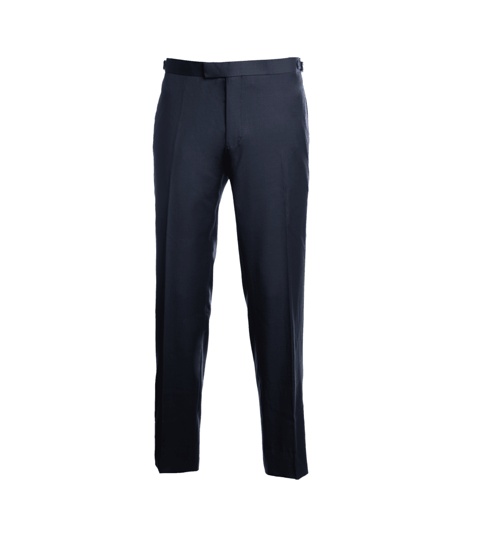 Navy Blue Tuxedo Pants - He Spoke Style Shop