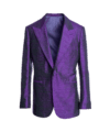 Purple Iridescent Dinner Jacket - He Spoke Style Shop